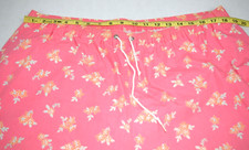 Vintage Lilly Pulitzer Swim Trunks Size L/XL 90s Pink Orange Flowers Mesh Lined