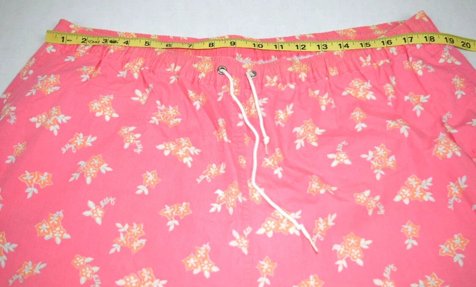 Bañador Lilly Pulitzer Vintage Talla L/XL Años 90 Rosa Naranja Flores Malla Forrado Foto 2 de 4