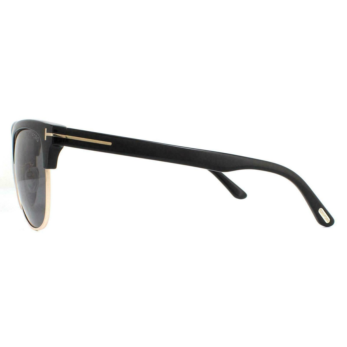 Tom Ford Black and Gold Fany TF368 Sunglasses Buy Tom Ford Black Fany TF368 Cat Eye Sunglasses  main image 3