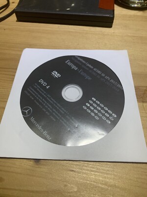 Mercedes Benznavigations Updateaudio 50 APS2017/2018 Europa DVD 4