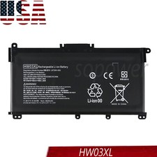 HW03XL new Battery for HP Pavilion 15-EG 15-EH 14-FQ0013DX L96887-541
