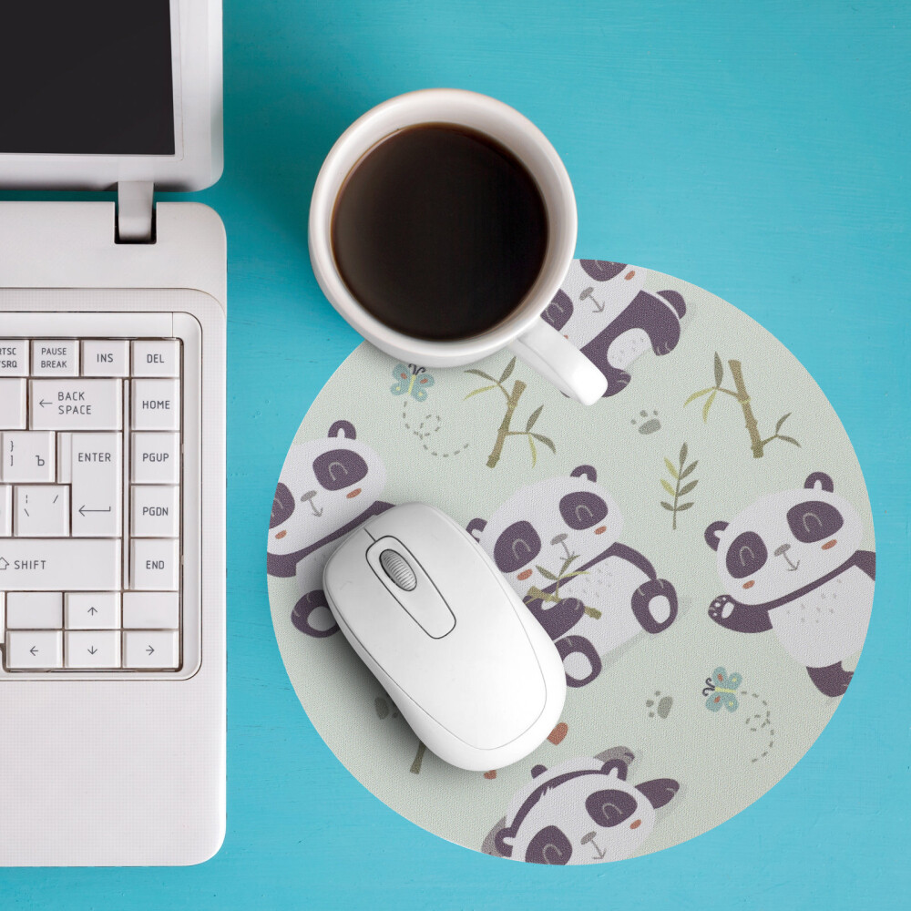 Rubber Computer Mat Rubber Base Mousepad Laptop Desk Mat Keyboard Pad