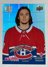 Alexander Romanov 2020-21 Upper Deck Extended Series Rookie Class SE RC-18