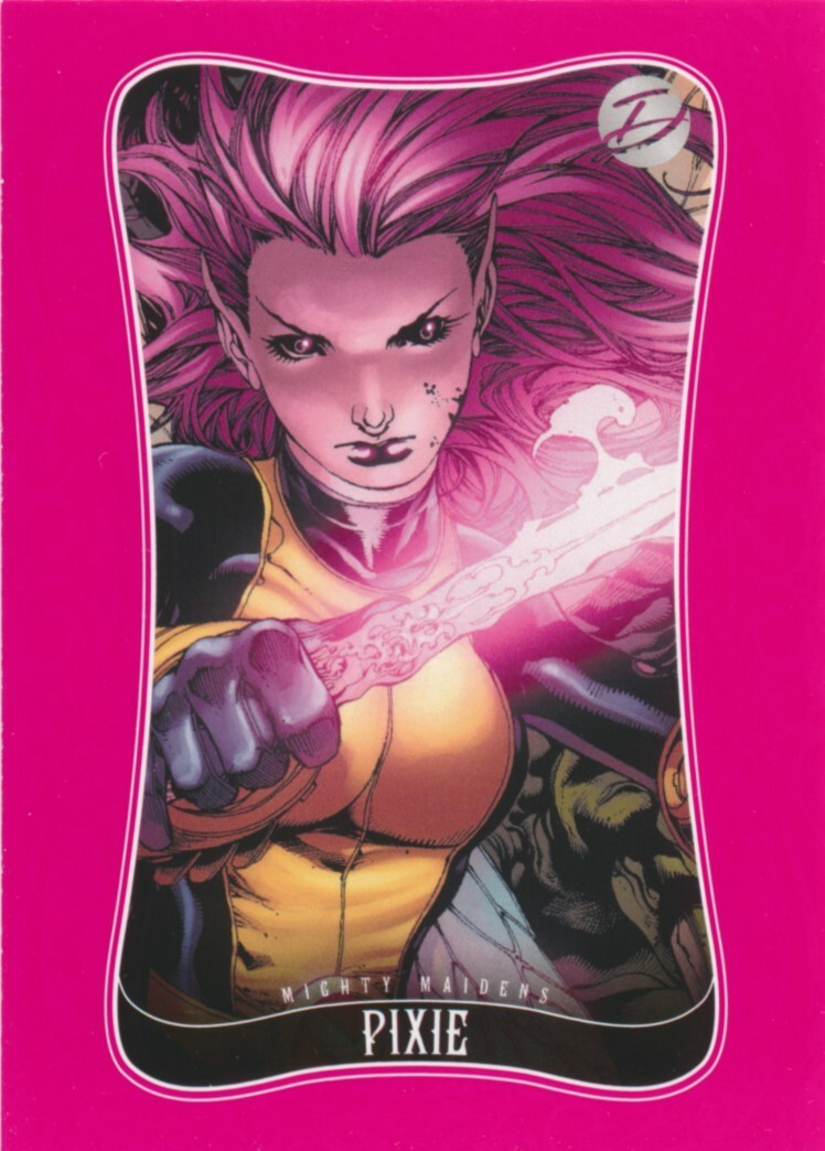 #75 PIXIE 2014 Rittenhouse Marvel Dangerous Divas 2 X-MEN