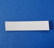 Plastic Strip 14.4mm x 1mm in white self adhesive (per mtr)