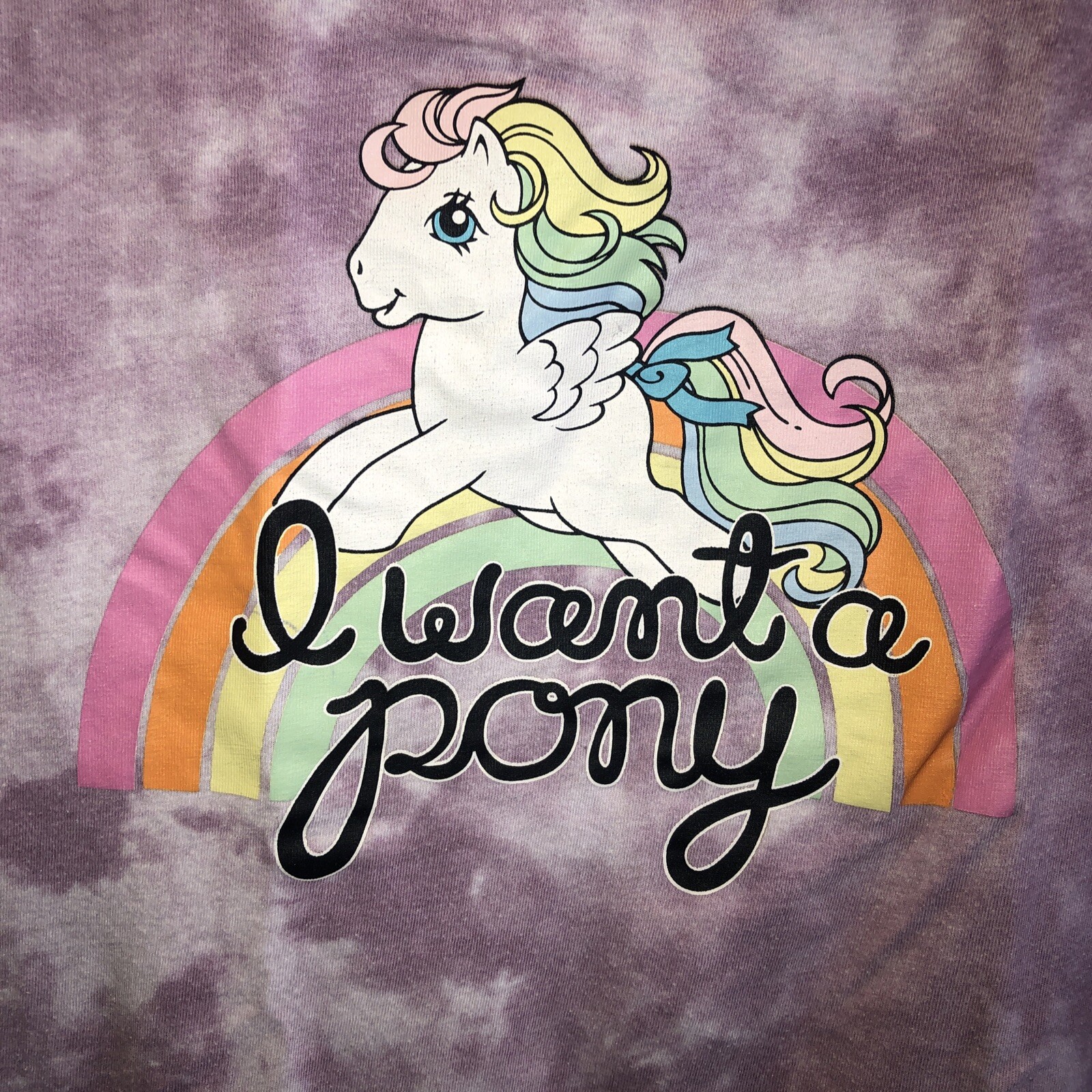 I want a pony tee youth xl o donna s m