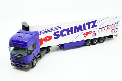 692 Tekno 1:50 Scania 400 124L go Schmitz Double Up ohne OVP