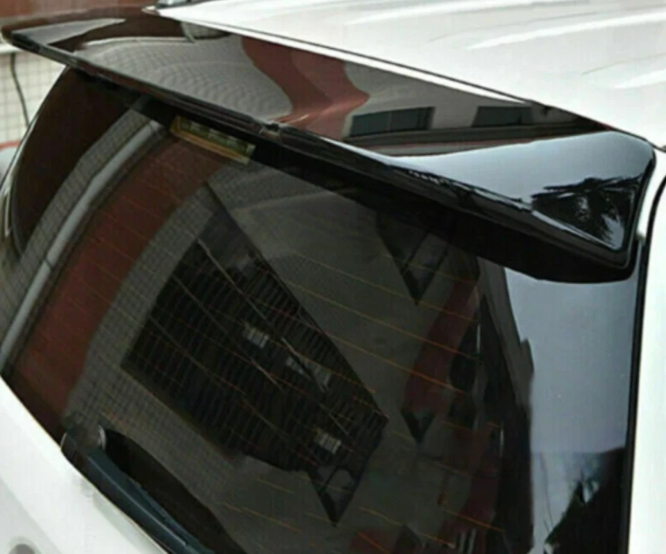 Alerón trasero del maletero ABS apto para Toyota Land Cruiser LC200 2008-2021 negro brillante Foto 2 de 2