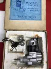 Magnum Engines 91 Four Stroke RC Nitro Glow Model Aeroplane Aircraft Engine