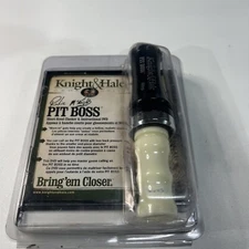 Knight & Hale KH231 Pit Boss Goose Game Call New In Box Rare Hunting Collection