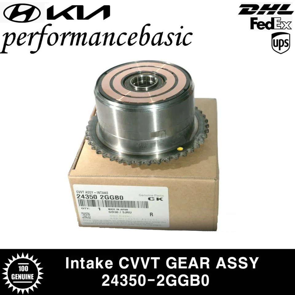 OEM 243502GGB0 Intake CVVT Assy for Hyundai Genesis Sonata Tucson Kia Sportage - Image 2 of 3