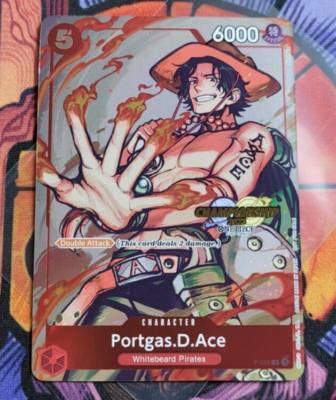 Portgas D Ace CS 2023 Celebration Pack Championship Promo P-028 