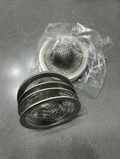 12 Pack Mesh Sink Drain Basket Strainer Hair Catcher for Bathroom Sink Laundry