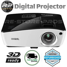 BenQ MX723 3700 ANSI Lumens DLP Projector 3D Ready Under 1500hrs