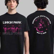 Linkin Park From Zero World Tour 2025 Greenville South Carolina Exclusive Tee
