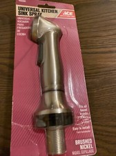ACE Harware - Universal Kitchen Sink Spray - Brushed Nickle - 4563581 Open Box