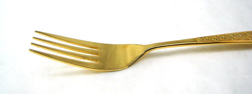 Unknown Maker Goldplate CLOVER HILL Dinner Fork(s) - Image 3 of 4