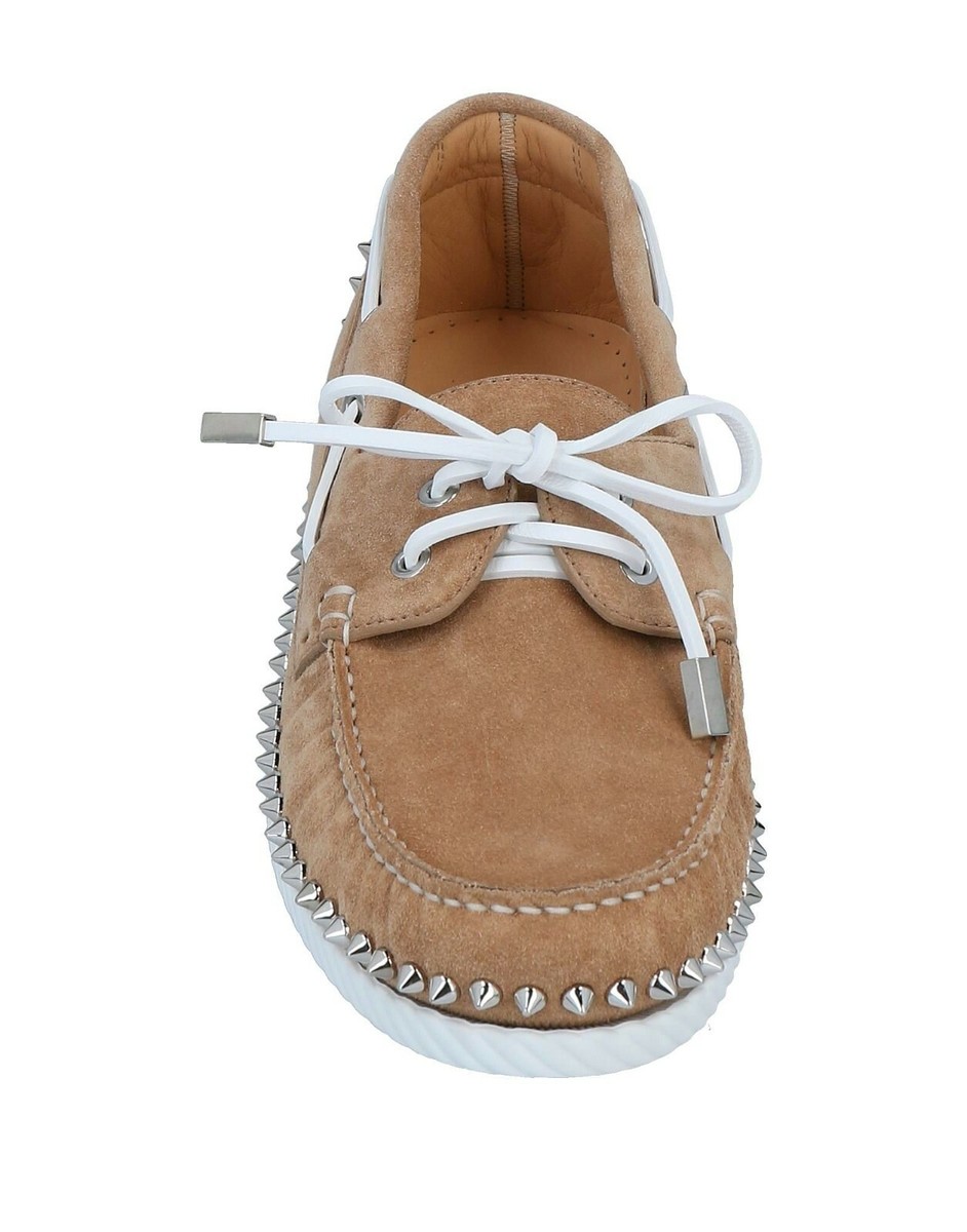 NIB Mens Christian Louboutin Suede Loafers Size IT 43/US 10 MSRP - Main Image