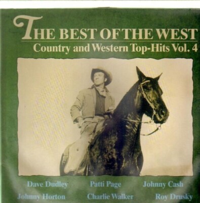 LP Dave Dudley, Patti Page, Johnny Cash The Best of The West Vol. 4 NEAR MINT