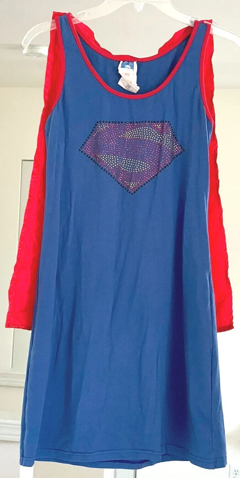 Halloween Custom DC Comics Supergirl With Cape Size Medium - Image 2 of 4