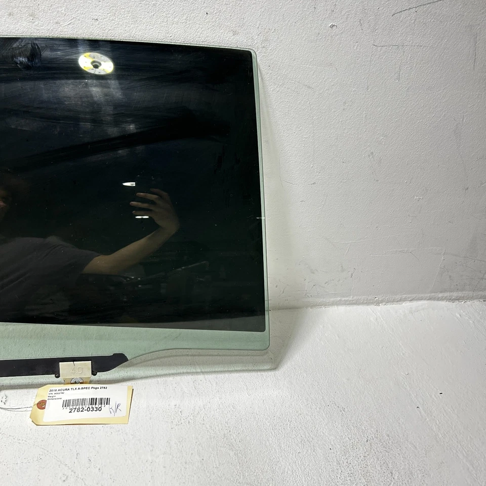 Acura TLX 2015-2020 Rear Right Passenger Side Glass Window OEM - Image 3 of 4