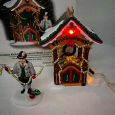 Dept 56 Alpine Village "Christmas Market, The Ornament Booth" # 804441