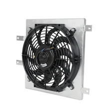 Aluminum Shroud 12" Fan For Radiator 1992-2000 Honda Civic EG EK EX DX Del Sol