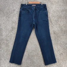 5.11 Tactical Defender Flex Pants Mens 32x30 Fits 32x29 Blue Stretch Denim Work