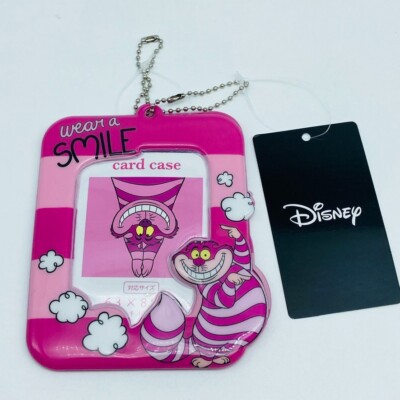 Disney Alice In Wonderland Cheshire Cat Card Case Holder Japan