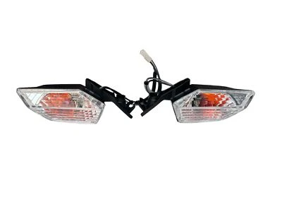 Paire 2 Clignotants Indicateurs Avant Pour KAWASAKI Ninja 1000 ZX-10R (2008-2010 - Photo 1/4