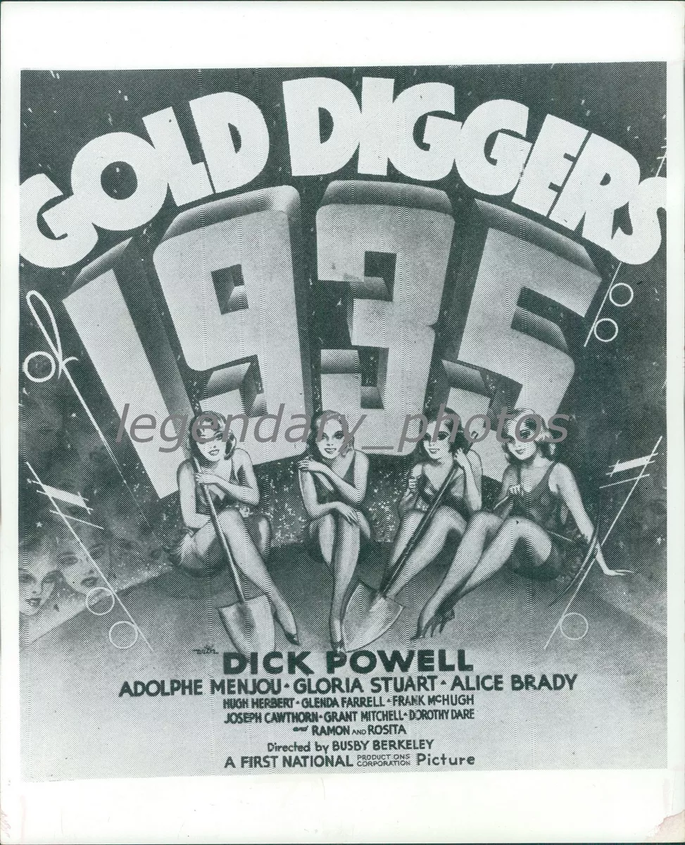 1935 Gold Diggers of 1935 Original Press Photo Printed 1972