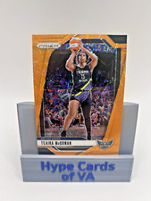 TEAIRA MCCOWAN 2024 Panini Prizm WNBA Orange Lazer Prizm #105 Dallas Wings