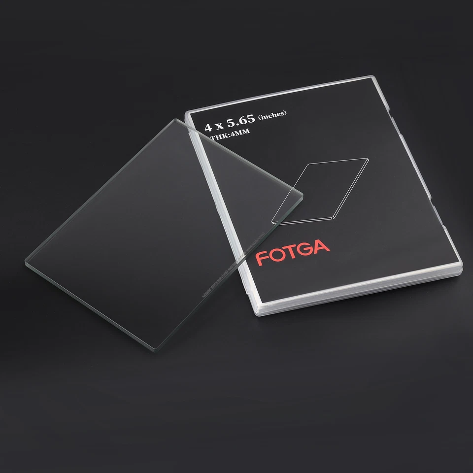 FOTGA 4x5.65" Black Diffusion 1/8 Filter, Soft Mist Dreamy Effect Optical Glass - Image 4 of 4