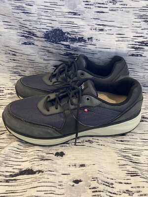 Joya Tony II Anthracite Mens Sz 12.5 Shoes Swiss  Bliss For Your Back  Msrp $279