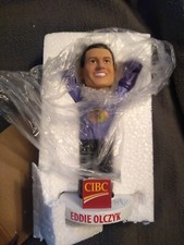 NEW Chicago Blackhawks Eddie Olczyk Bobblehead Hockey Fights Cancer 2019