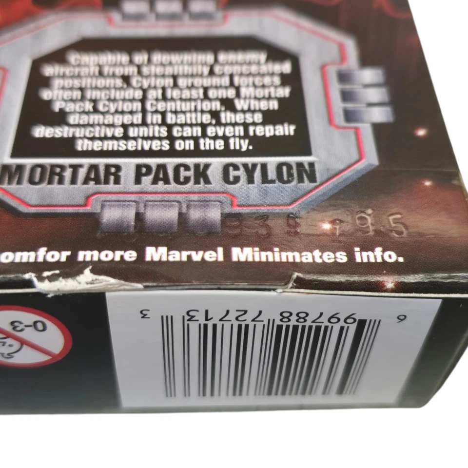 Battlestar Galactica Serie 2 Minimates Paquete de 2: Chief Tyrol & Mortar Cylon ¡NUEVO! Foto 4 de 4