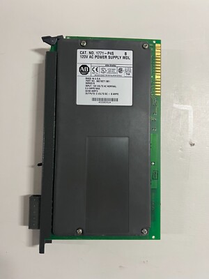 Allen Bradley 1771-P4S Ser. B 120V AC Power Supply Module Used