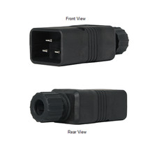 IEC 60320 C20 Plug, 20A, 250V