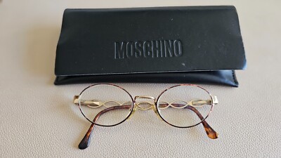 Moschino Gold Brillengestell. MM965. Mit Koffer.