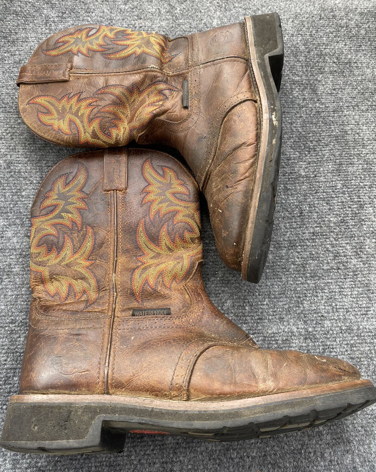Justin Workboot Soft Toe Waterproof 