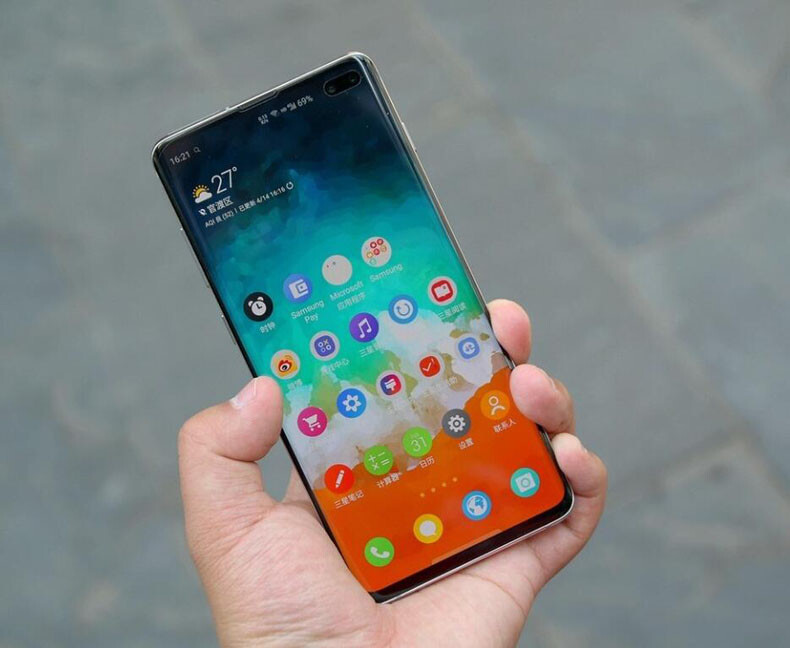 Samsung Galaxy S10 - 128 GB - Prism White (Unlocked) for
