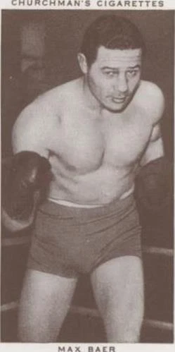 1938 Churchman's Boxing Personalities - Max Baer #3