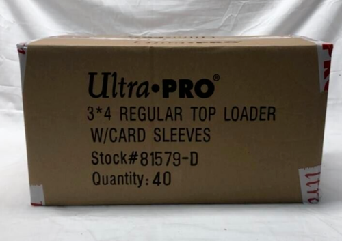 1000 Standard 3x4 Card Toploaders + 1000 Sleeves – Rigid PVC, Clear, By COLLECT*SAVE*PROTECT