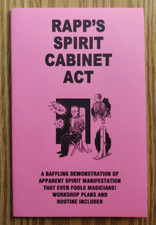 Rapps Spirit Cabinet Act (Demonstrate a psych...