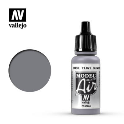 Alle Metalltöne (Metallic) - Hochwertige Vallejo Model-Air Farben