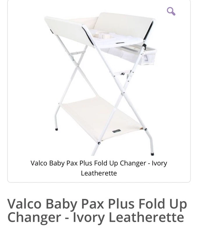 valco folding change table