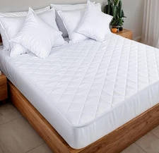 Queen Mattress Cover, Quilted Waterproof Mattress Protector Queen Size, Hexag...