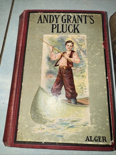 HORATIO ALGER, JR. LOT OF 3 HURST & CO. Early 1900s Hardcover - Picture 2 of 12