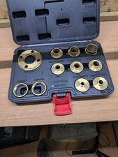 11pcs Brass Router Guide Bush Set Template Bushing Kit & Lock Nut Adapters