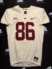 2018 Lafayette College Leopards Game Used / Game Worn Nike NCAA Football Jersey